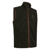 Forest Ember Deerhunter Mens Cumbria Fleece Waistcoat