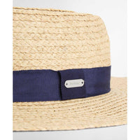 Barbour Lily Straw Summer Hat detail