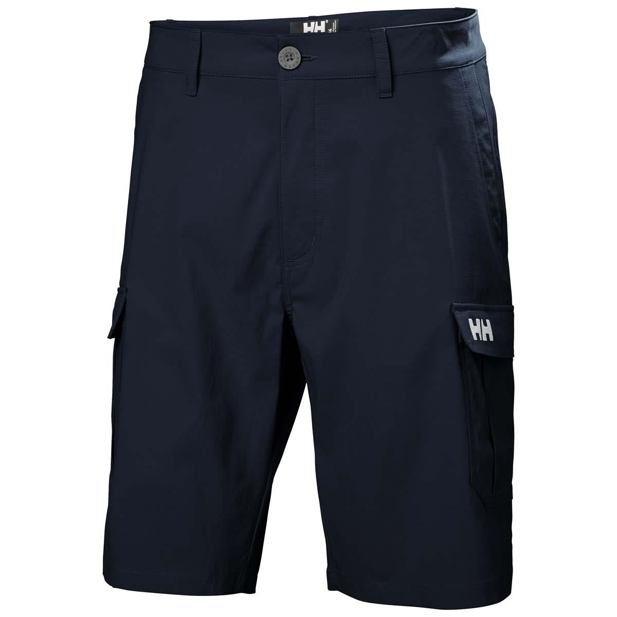 Navy Helly Hansen Mens HH QD 11" Cargo Shorts