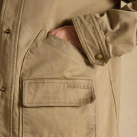 Tan Brown Joules Womens Barn Jacket Dual Pockets