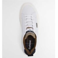 White/Navy/Trench Barbour Mens Stannington Trainer Top