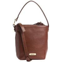 Barbour Womens Cedar Mini Leather Bucket Bag