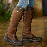 Ebony Ariat Womens Berwick Max Waterproof Boots Lifestyle
