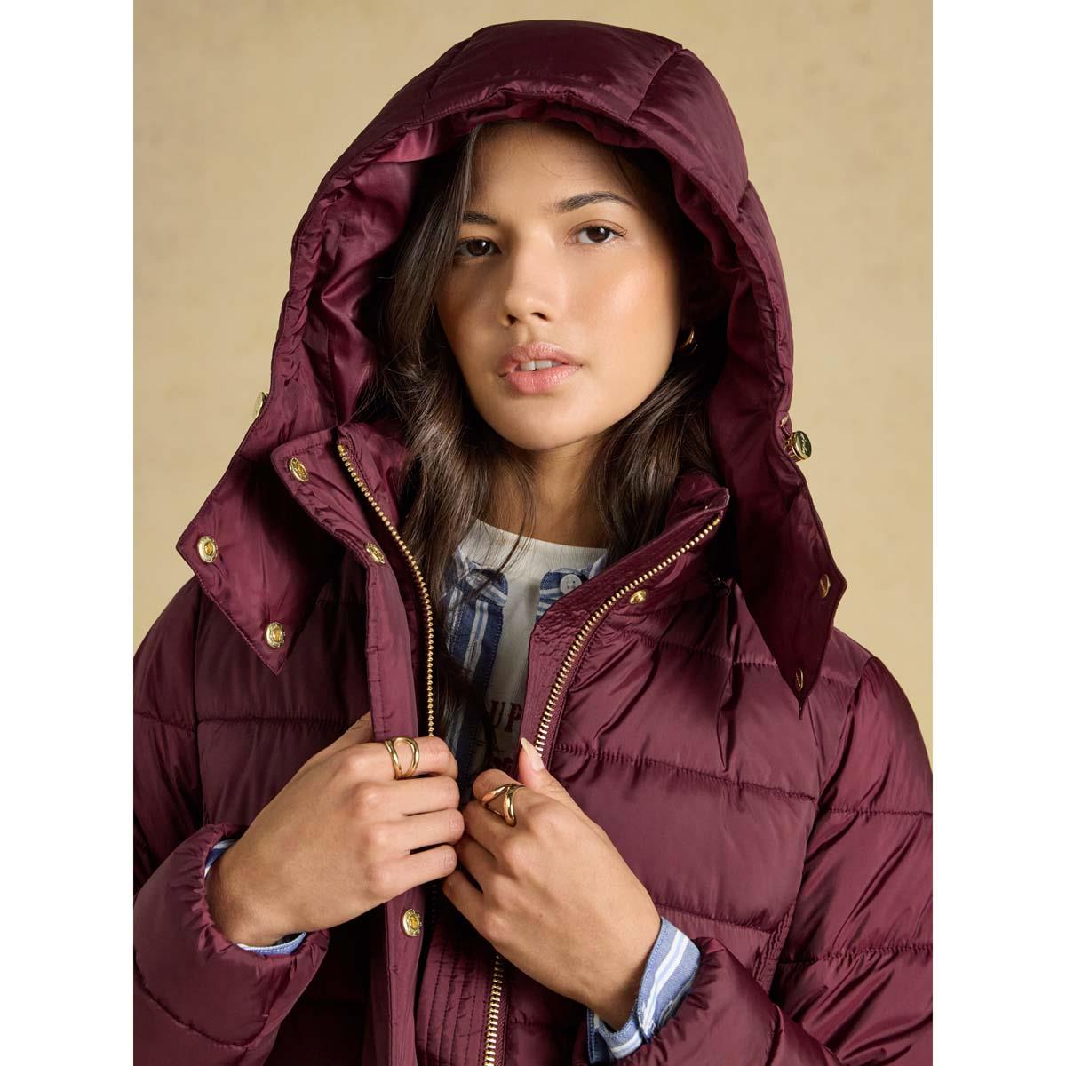 Joules Womens Windborough Showerproof Padded Coat
