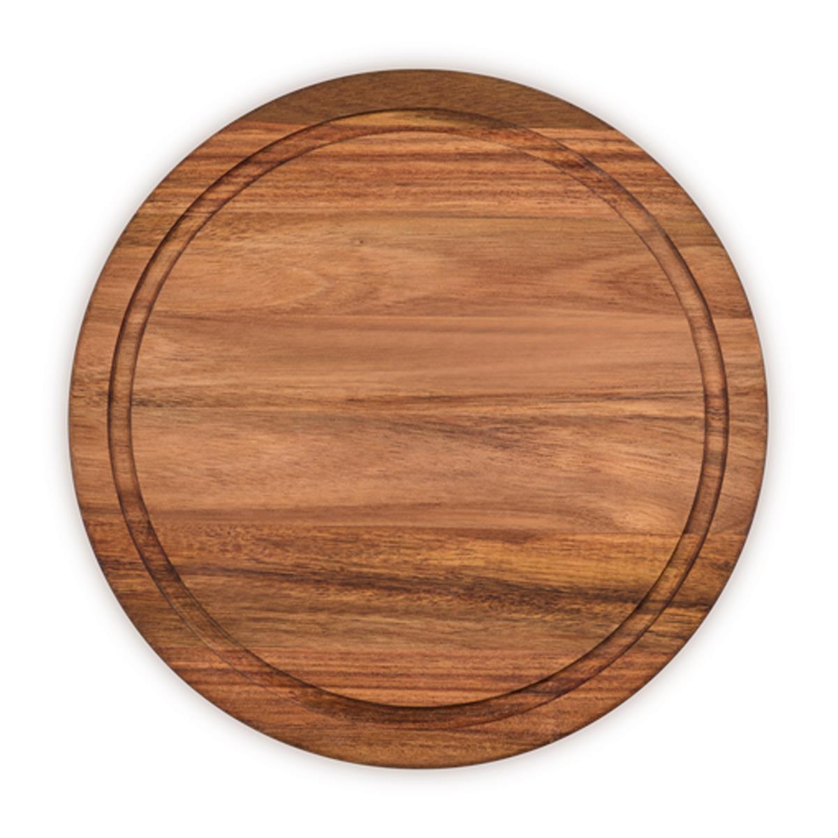 Le Creuset Woodenware 30cm Acacia Wood Round Serving Board