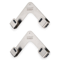 Joseph Joseph Space Pack Of 2 Stainless-Steel Pan Lid Holders