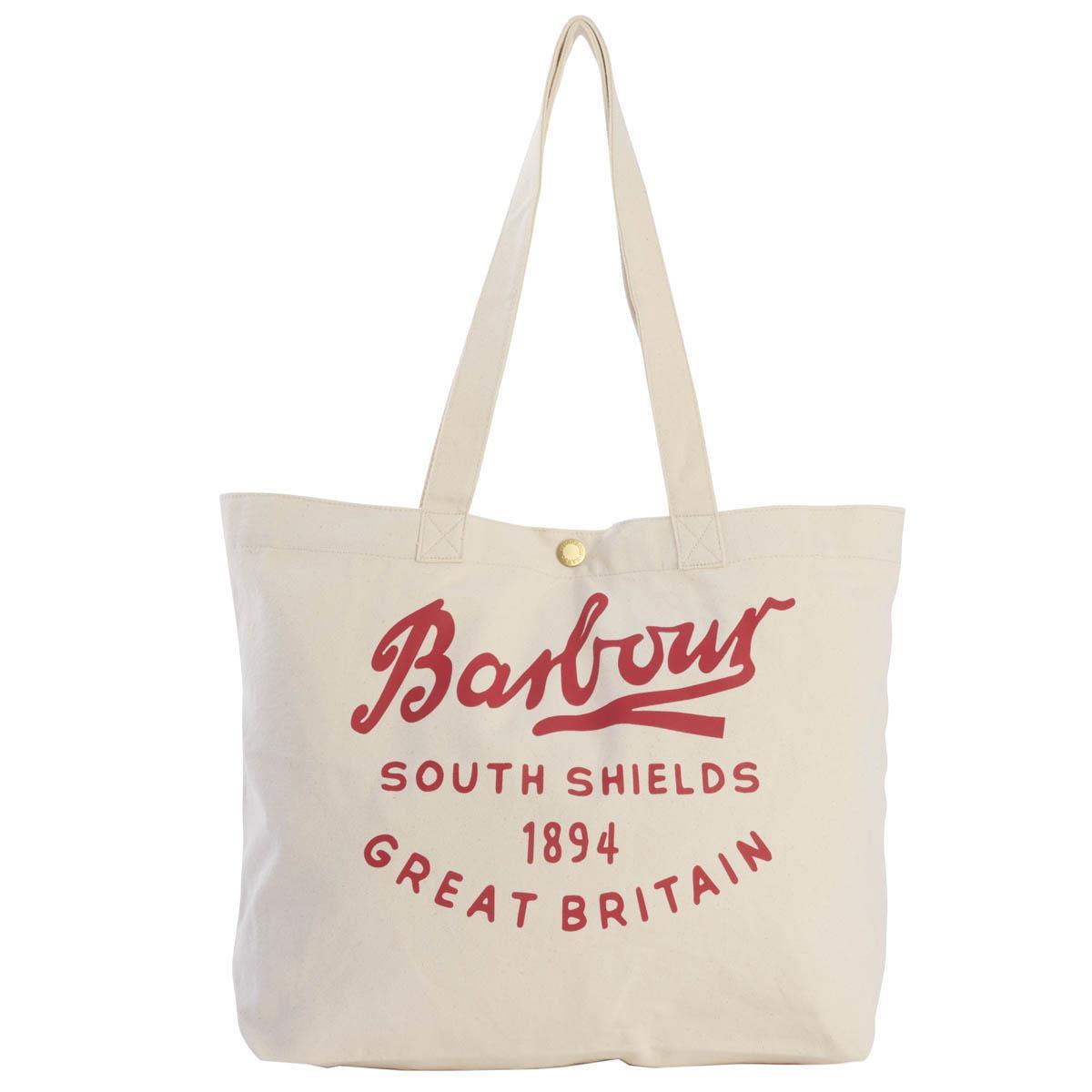 Barbour Script Tote Bag