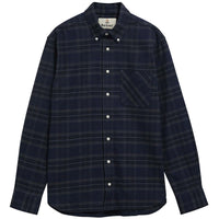 Midnight Loch Barbour Mens Mineral Tartan Authentic Shirt