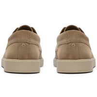 Dark Sand Suede Clarks Mens Lockford Boat Shoes Heel