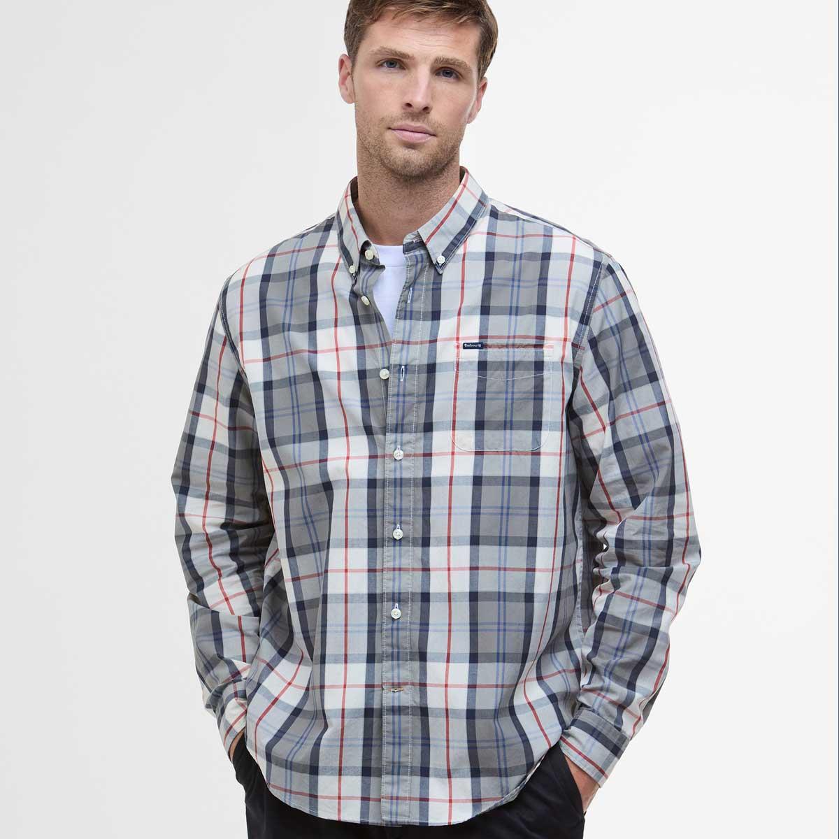 Barbour Mens Laggon Tartan Tailored Fit Shirt