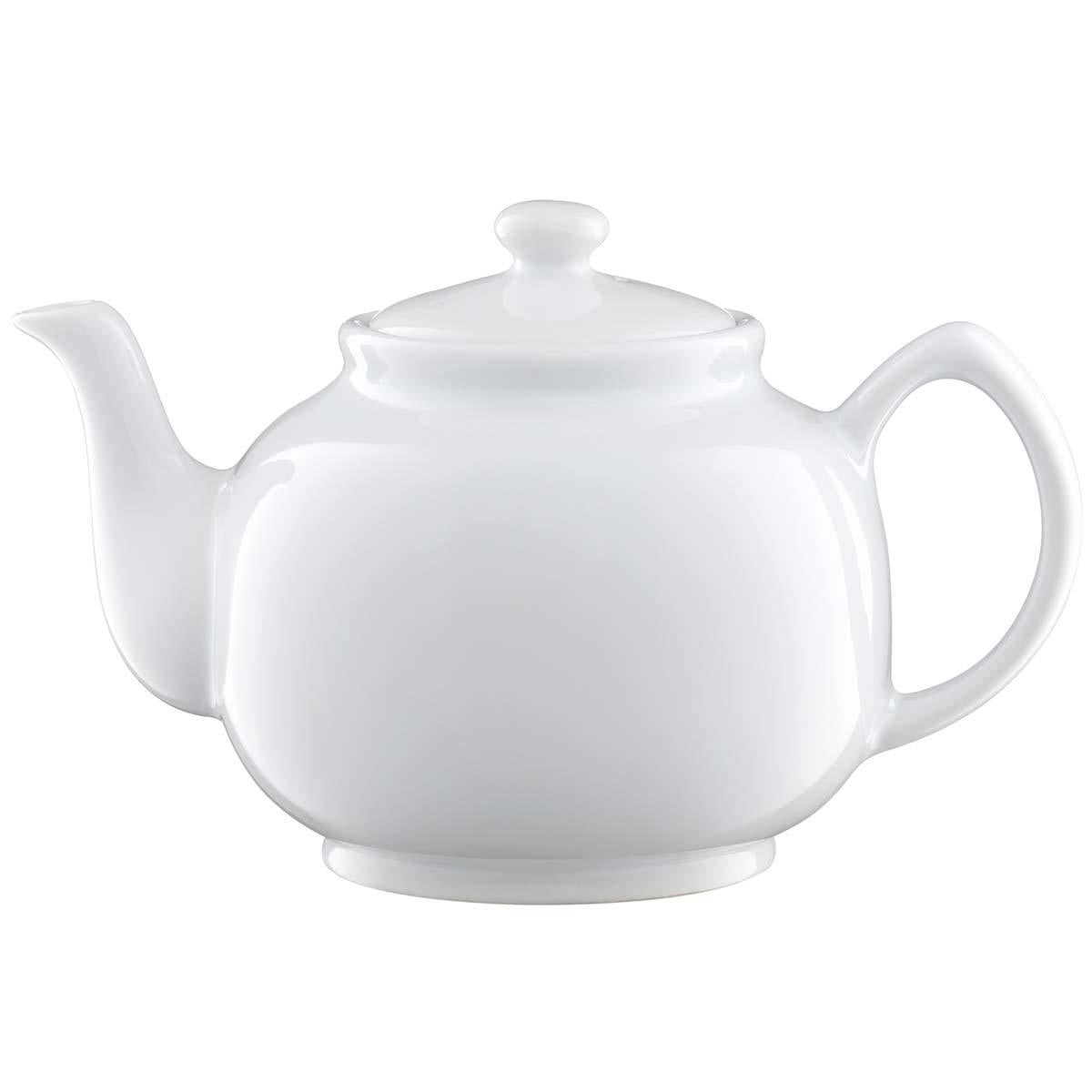 WHITE Price and Kensington 10 Cup Teapot
