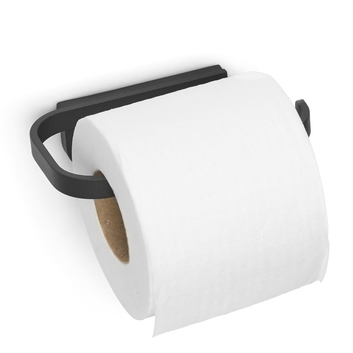 Brabantia MindSet Toilet Roll Holder Mineral Infinite Grey With Toilet Roll