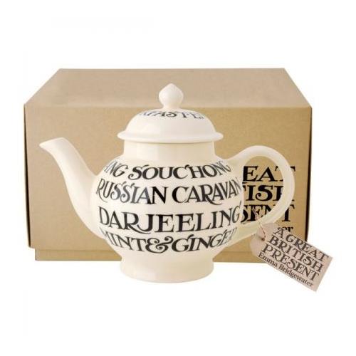 Emma Bridgewater Black Toast Teapot Boxed
