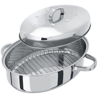 Judge Speciality Cookware Oval Roaster With Thermic Base