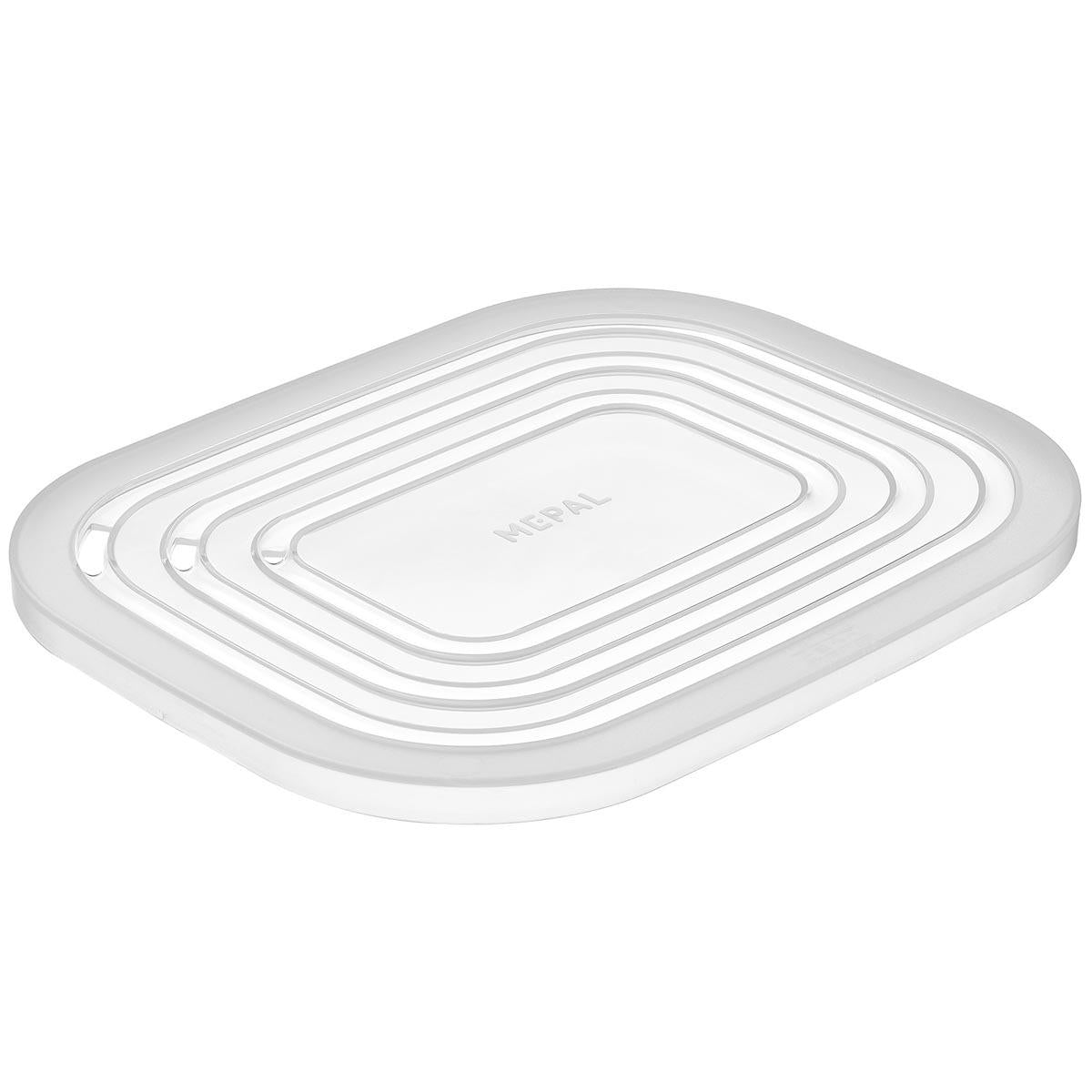 Mepal Rectangular Multi Bowl Microwavable Lid