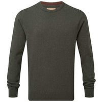 Schoffel Mens Calton Cotton Cashmere Crew Jumper