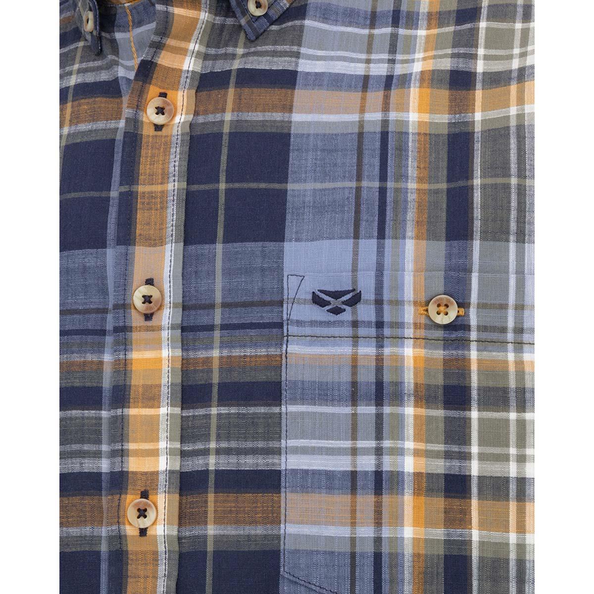 Hoggs Of Fife Mens Crail Lightweight Check Shirt