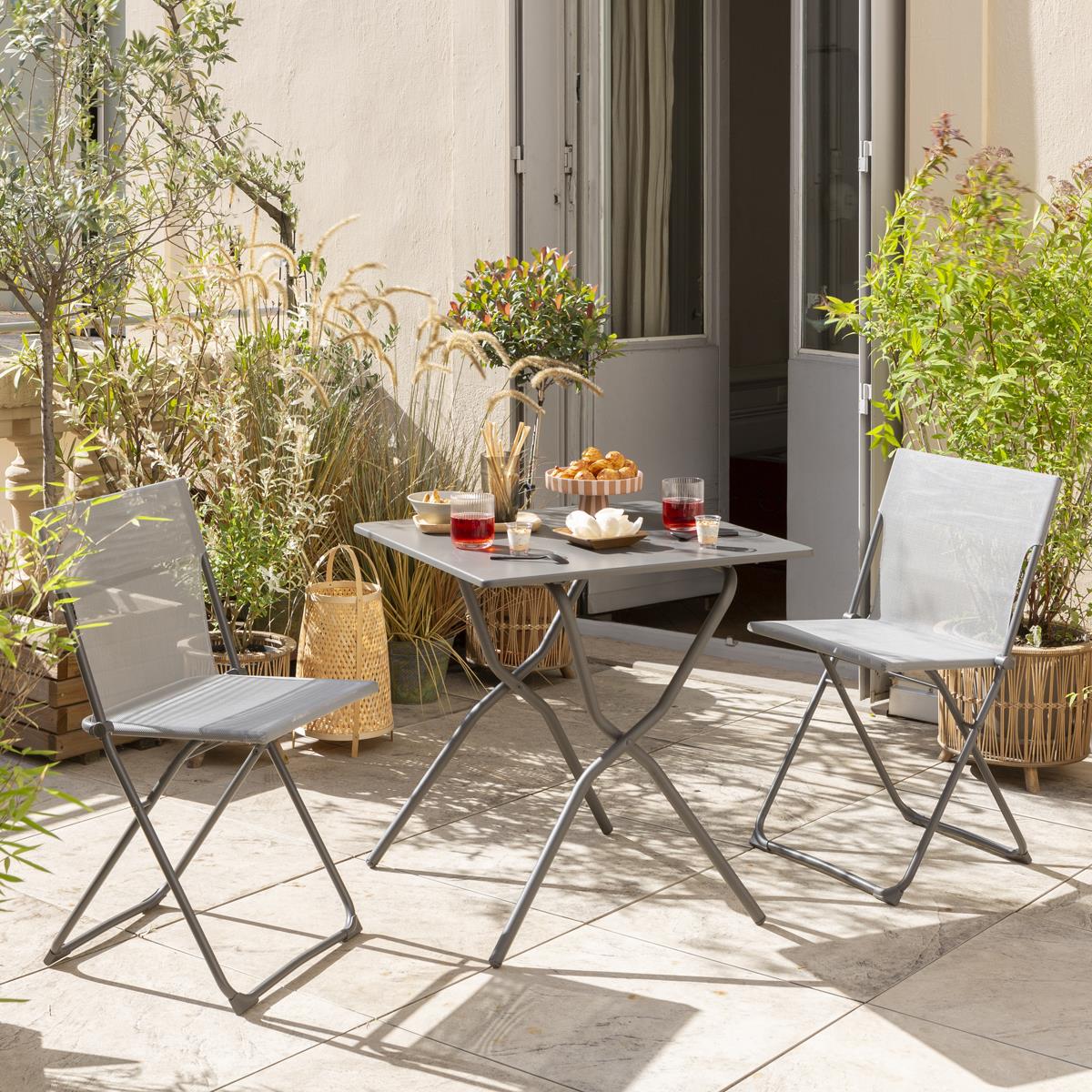 Terre Lafuma Colour Blovk Batyline ISO Balcony Chair Lifestyle