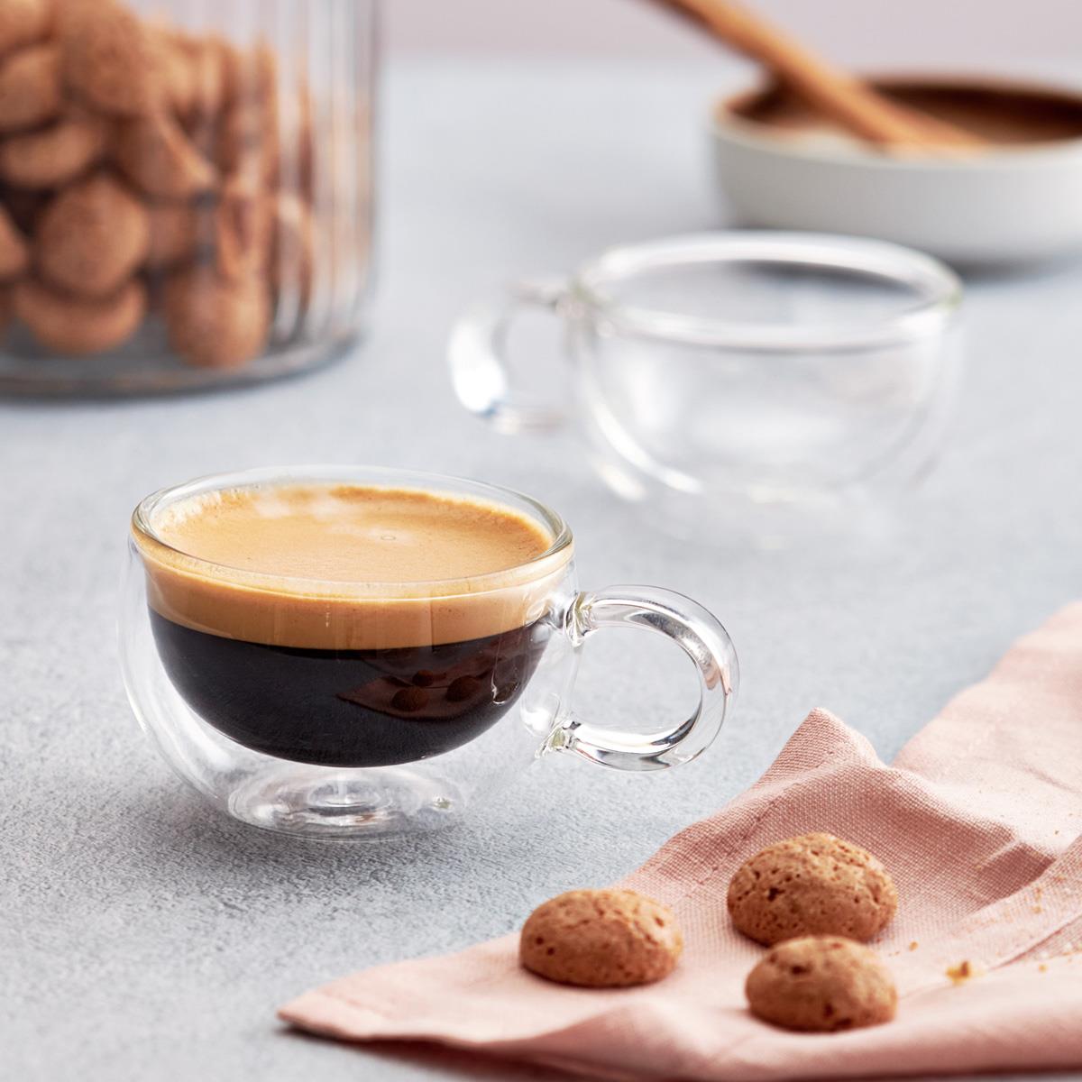 Judge Duo Form Espresso Glass Set of 2