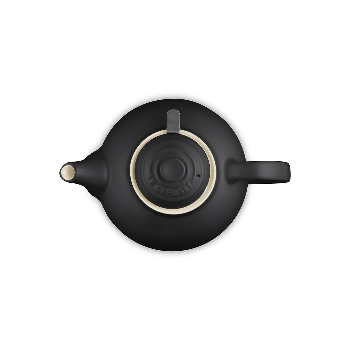 Le Creuset Stoneware Classic Teapot with Infuser SATIN BLACK