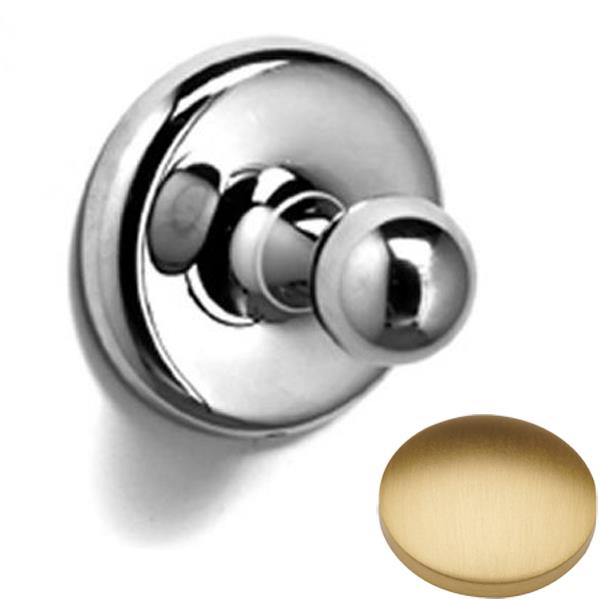 Brushed Gold Matt Samuel Heath Novis Robe Ball Hook N1032
