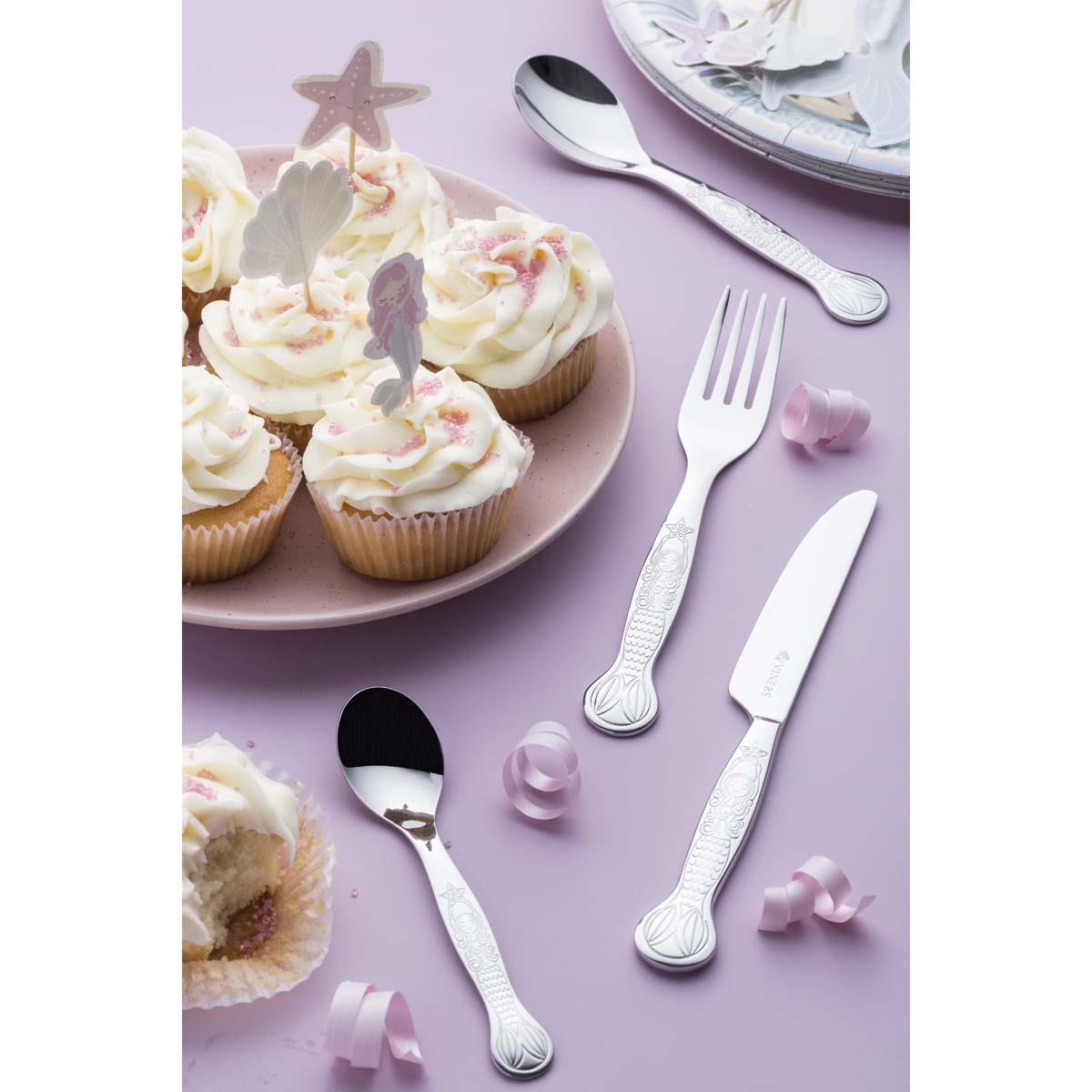 Viners Mermazing 4 Piece Kids Cutlery Set LS