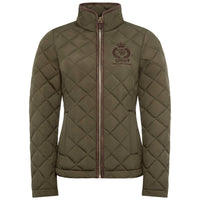 Khaki Holland Cooper Lightweight Country Quilted Jacket