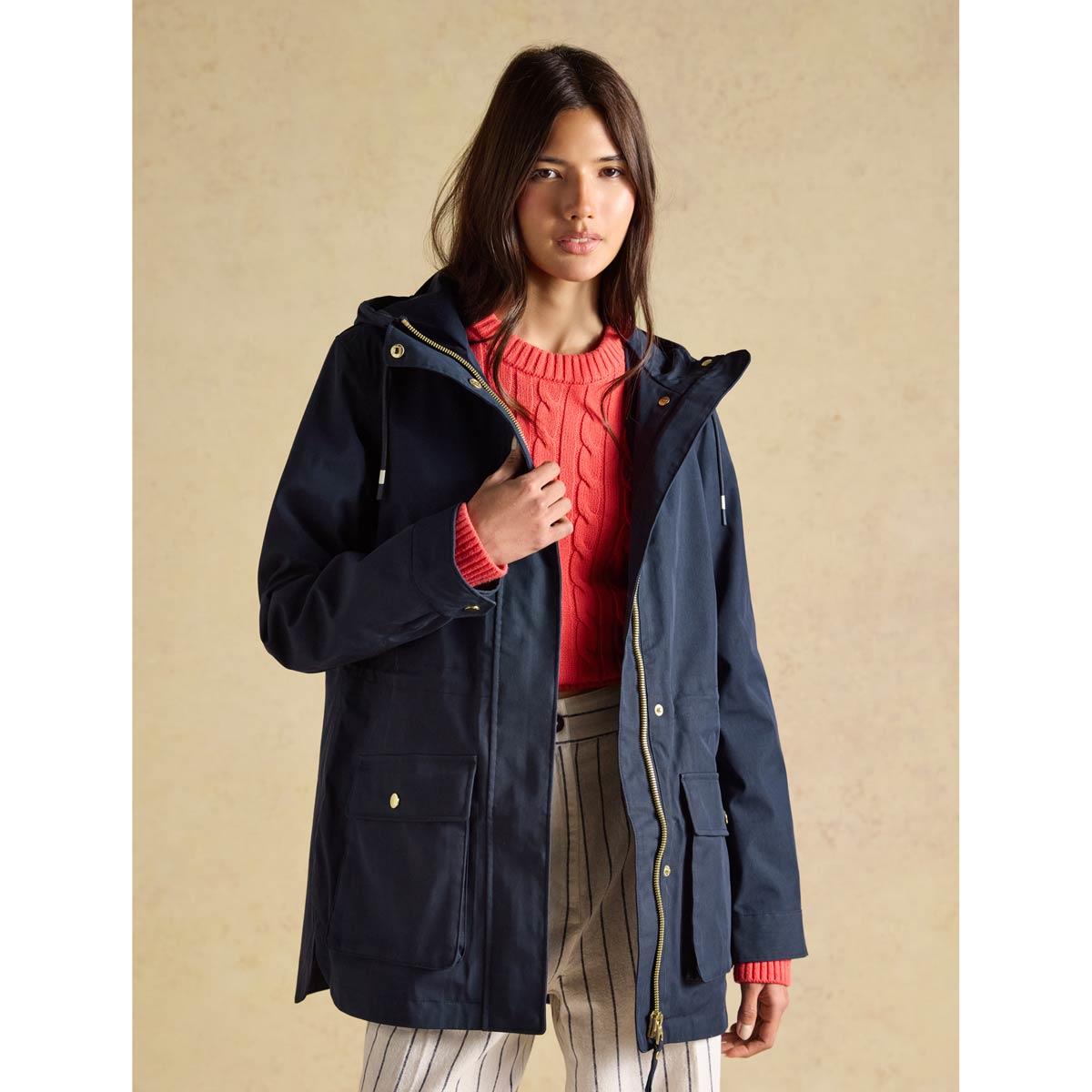 Joules Womens Portwell Waterproof Coat