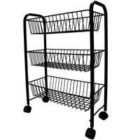 Delfinware 3 Tier Mobile Trolley
