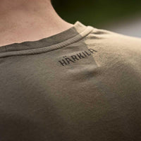 Grape Leaf Harkila Mens Scandinavian T-Shirt Back Detail
