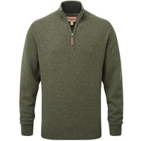 Schoffel Mens Lewis Lambswool 1/4 Zip Jumper
