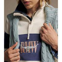 R.M. Williams Womens Trickett Panel Sweatshirt
