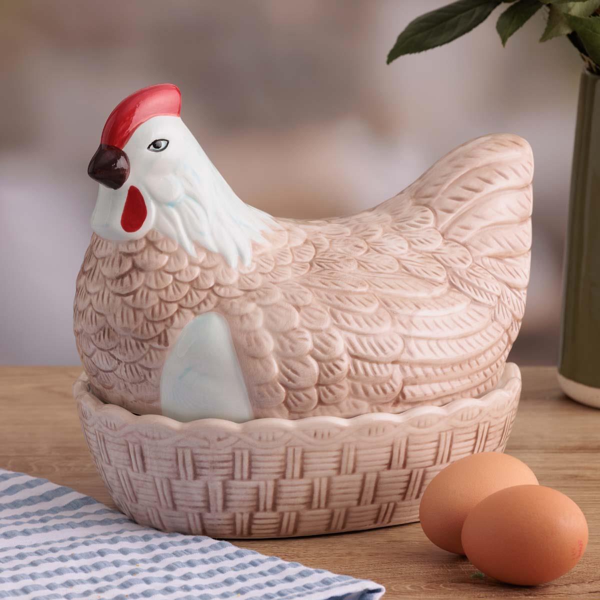 Mason Cash Rise & Shine Hen Nest LS