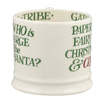 Emma Bridgewater Christmas Toast Crackers Small Mug front