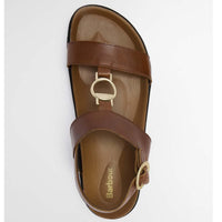 Brown Barbour Womens Gwen Sandal top