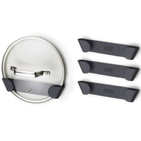 Grey Joseph Joseph CupboardStore Set of 4 In-cupboard Pan Lid Holders set
