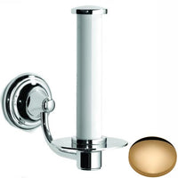 Non-Lacquered Brass Samuel Heath Fairfield Spare Toilet Roll Holder N9541