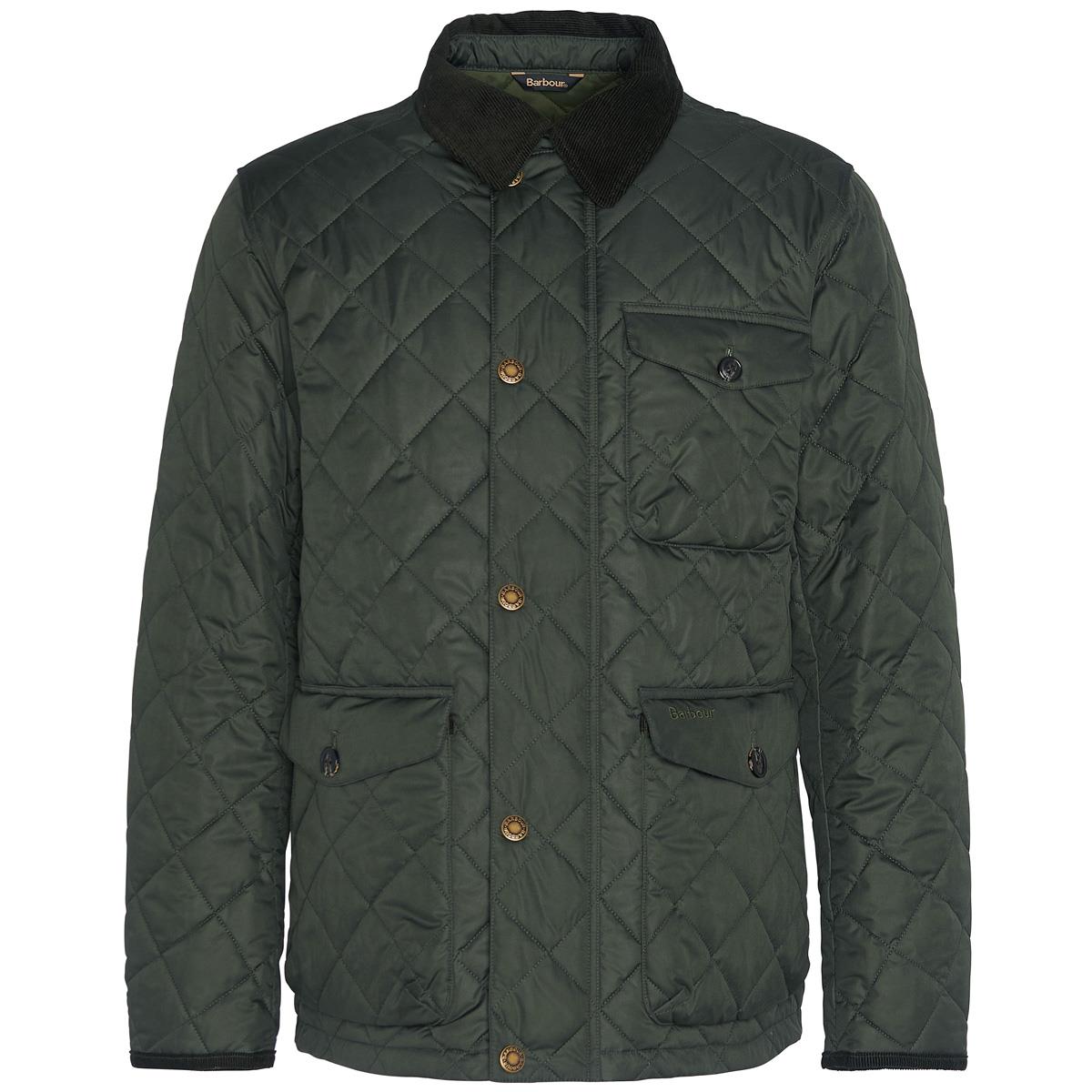 Sage Barbour Mens Hornby Quilted Jacket