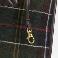 Classic Tartan Barbour Womens Turnberry Tartan Tote Bag Clip