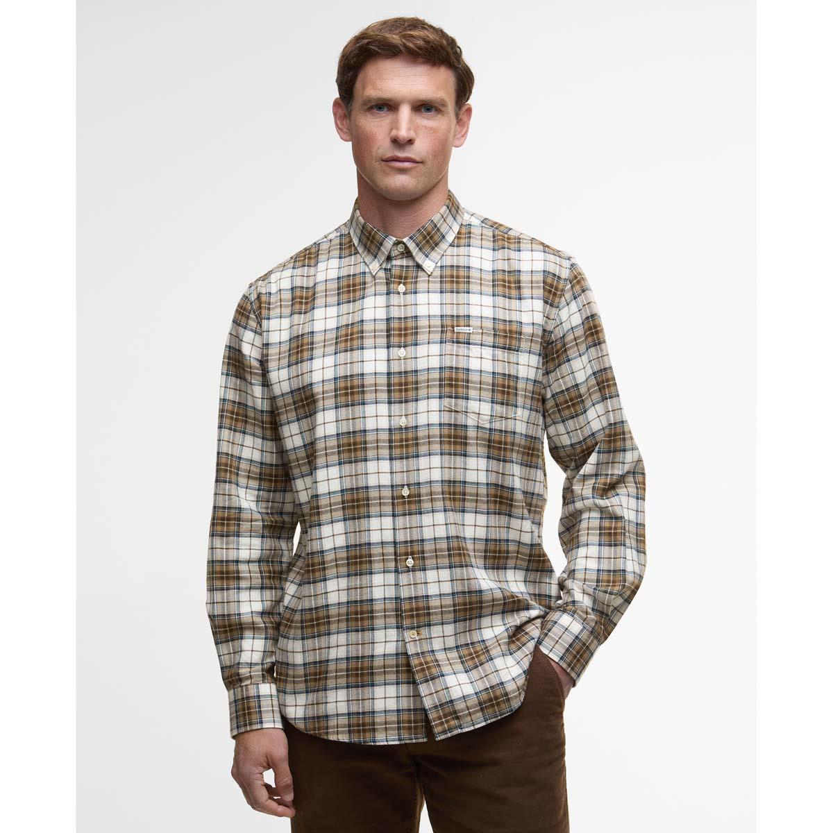 Barbour Mens Telfield Regular Checked Shirt