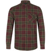 Red Forest Check Seeland Mens Glen Flannel Shirt