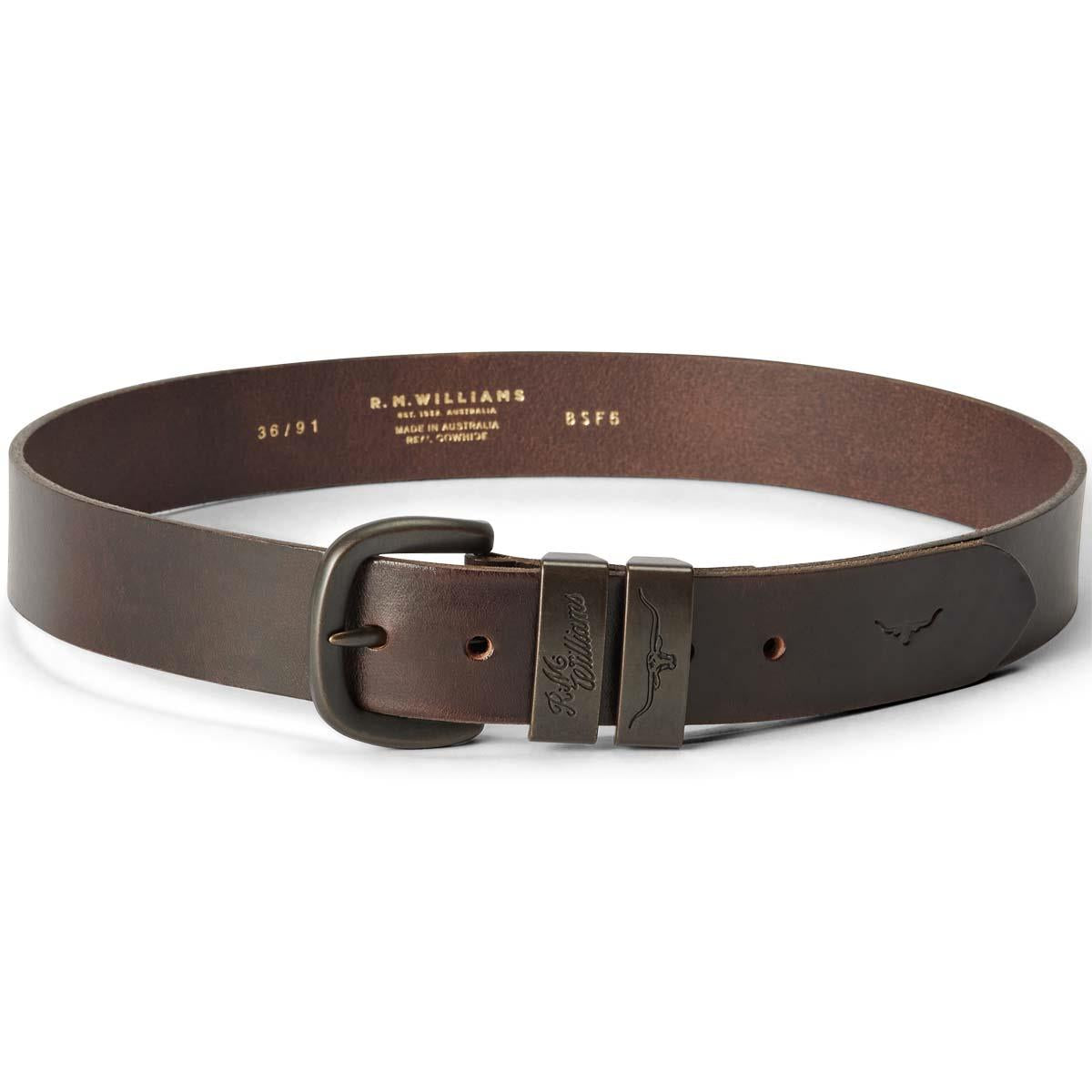 R.M. Williams Mens Drover Belt