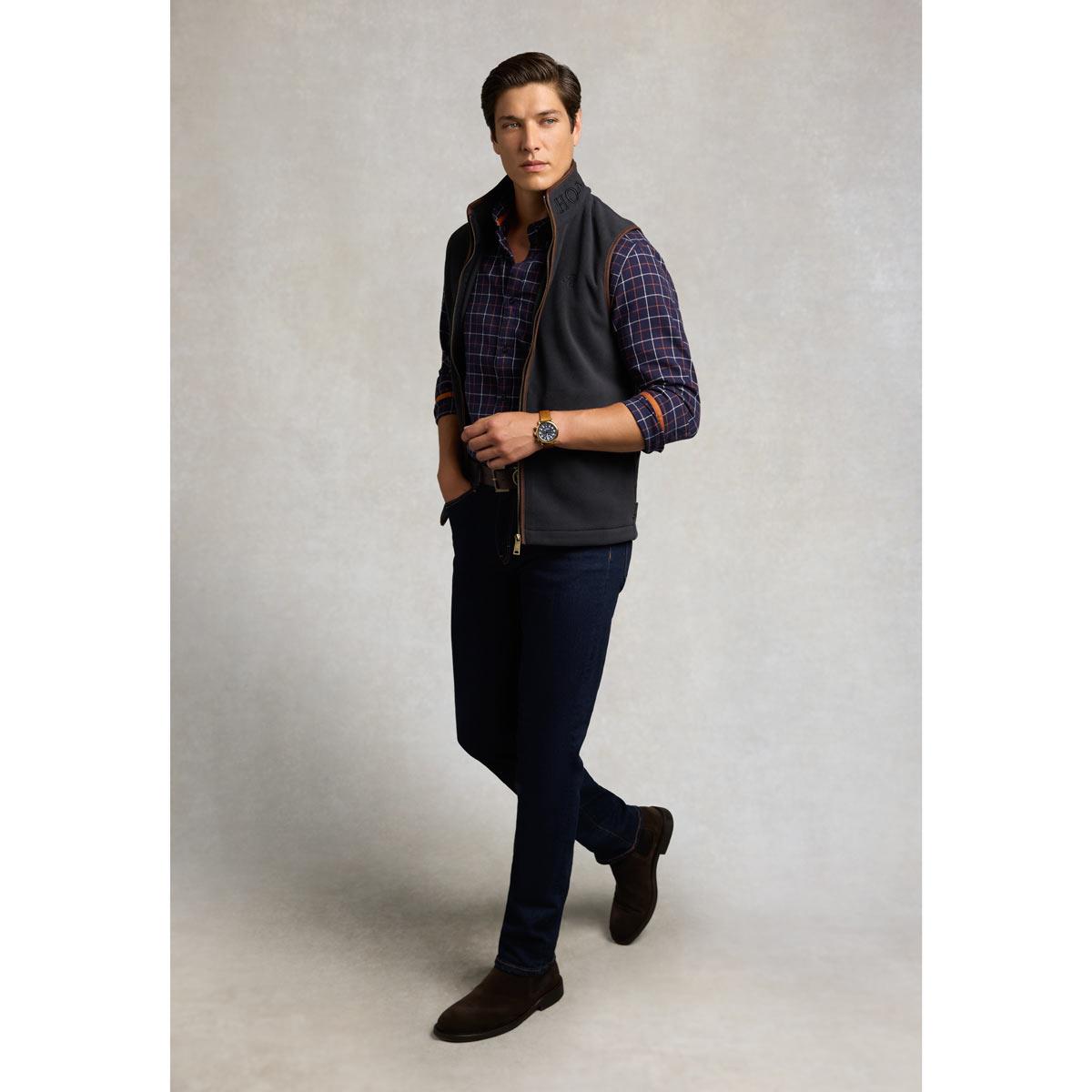 Holland Cooper Mens Classic Fit Brushed Cotton Shirt