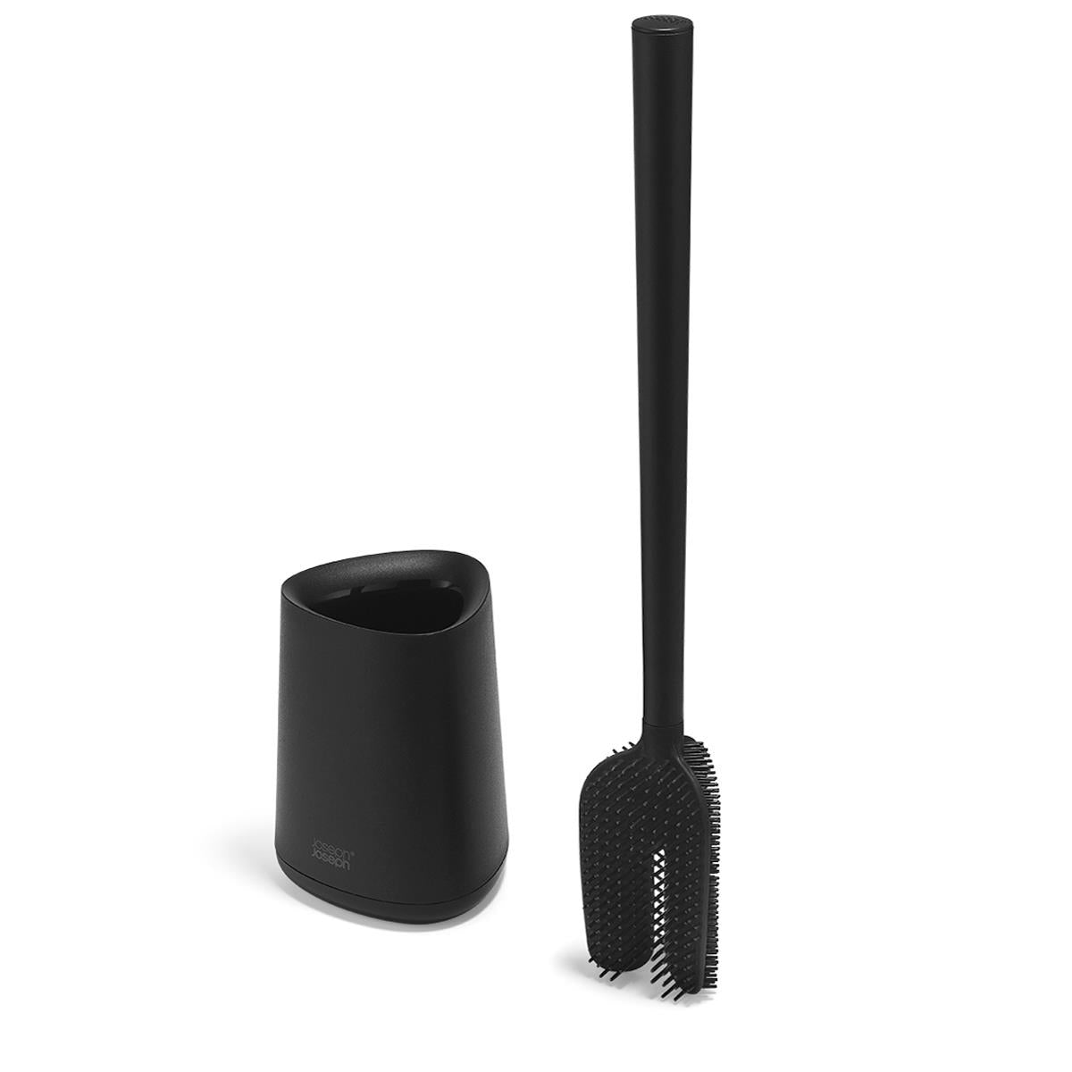 Black Joseph Joseph Flex 360 Lite Toilet Brush
