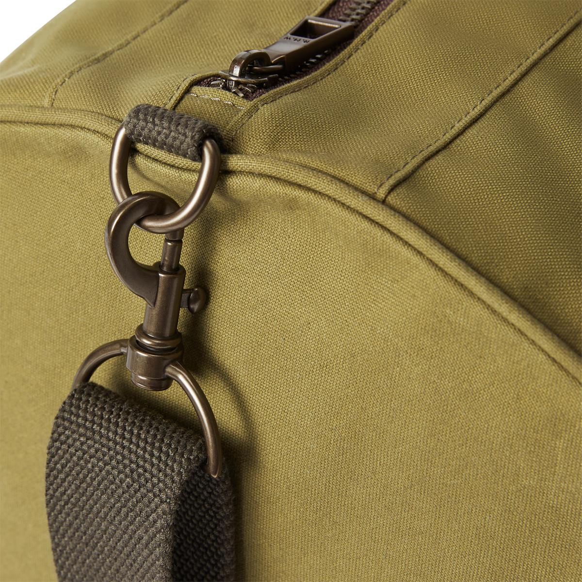 Light Olive R.M. Williams RM Ditty Bag hardware