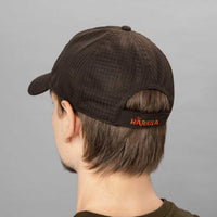 Shadow Brown Harkila Mens Impact Cap On Model Rear