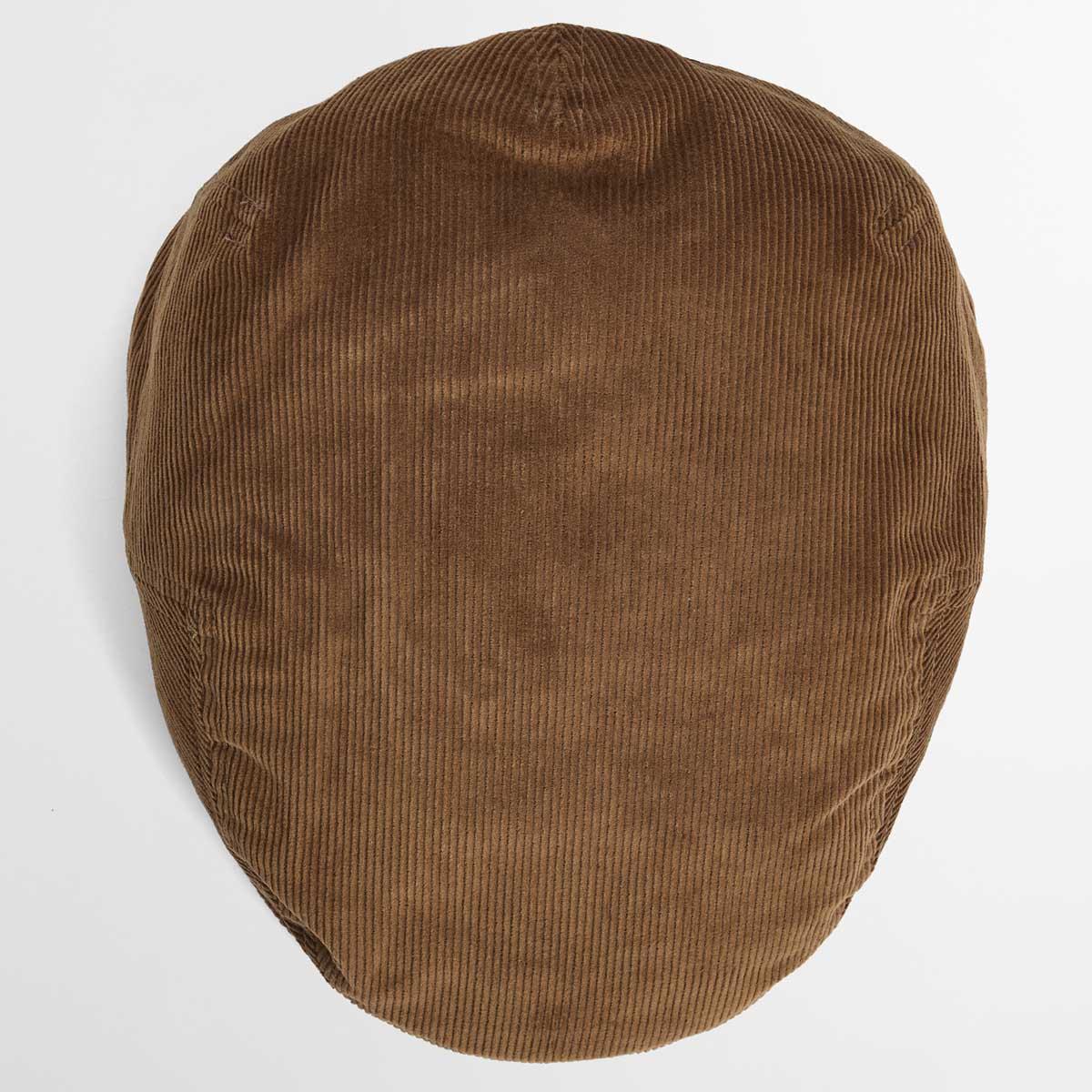 Beige Barbour Mens Bayfield Flat Cap top