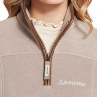 Mushroom Schoffel Tilton Fleece Zip Detail