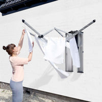Brabantia Wallfix Dryer With Storage Box In Use