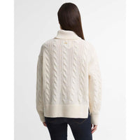 ECRU Barbour Womens Agatha Knitted Jumper BACK2
